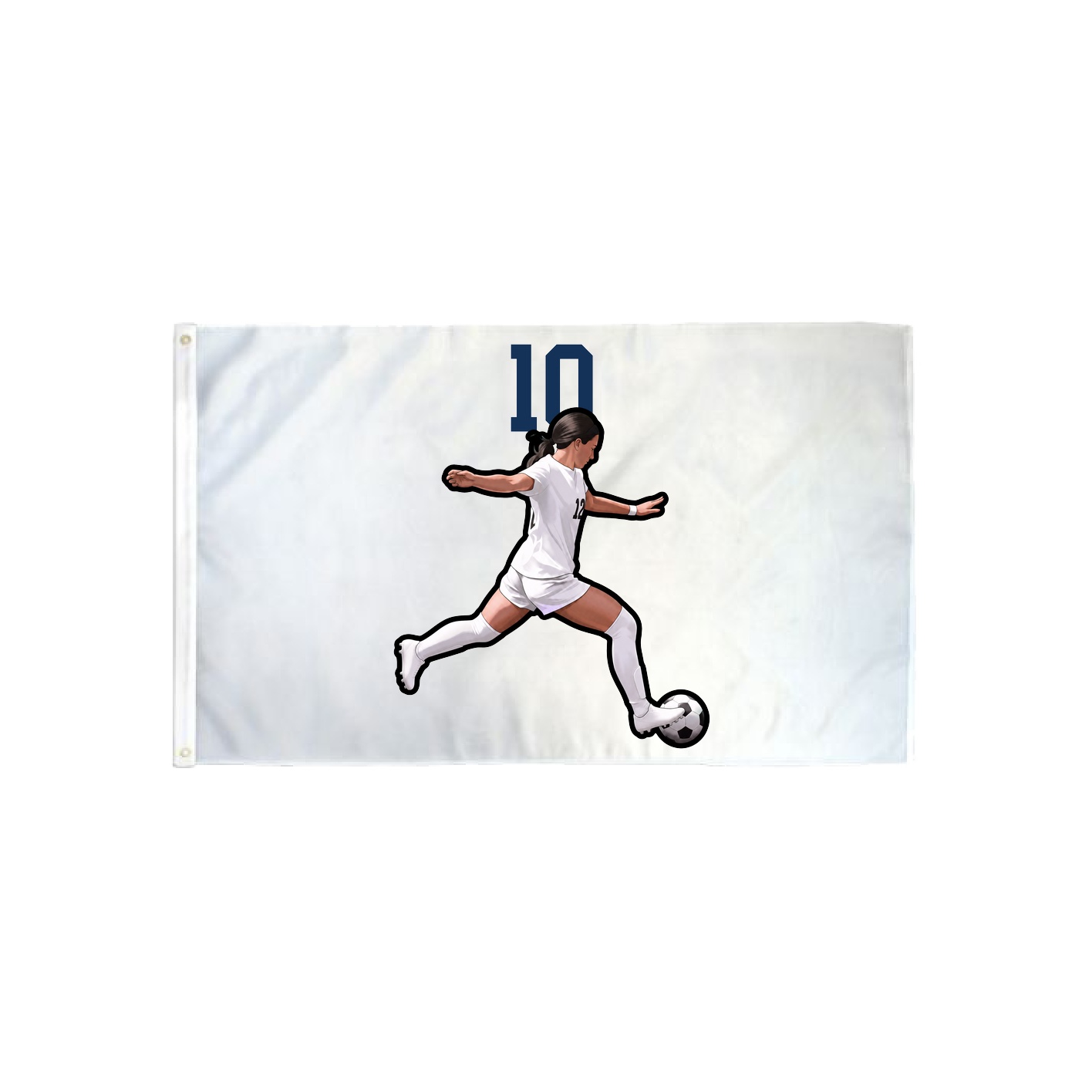 3x5 Flag — Number Top in Classic