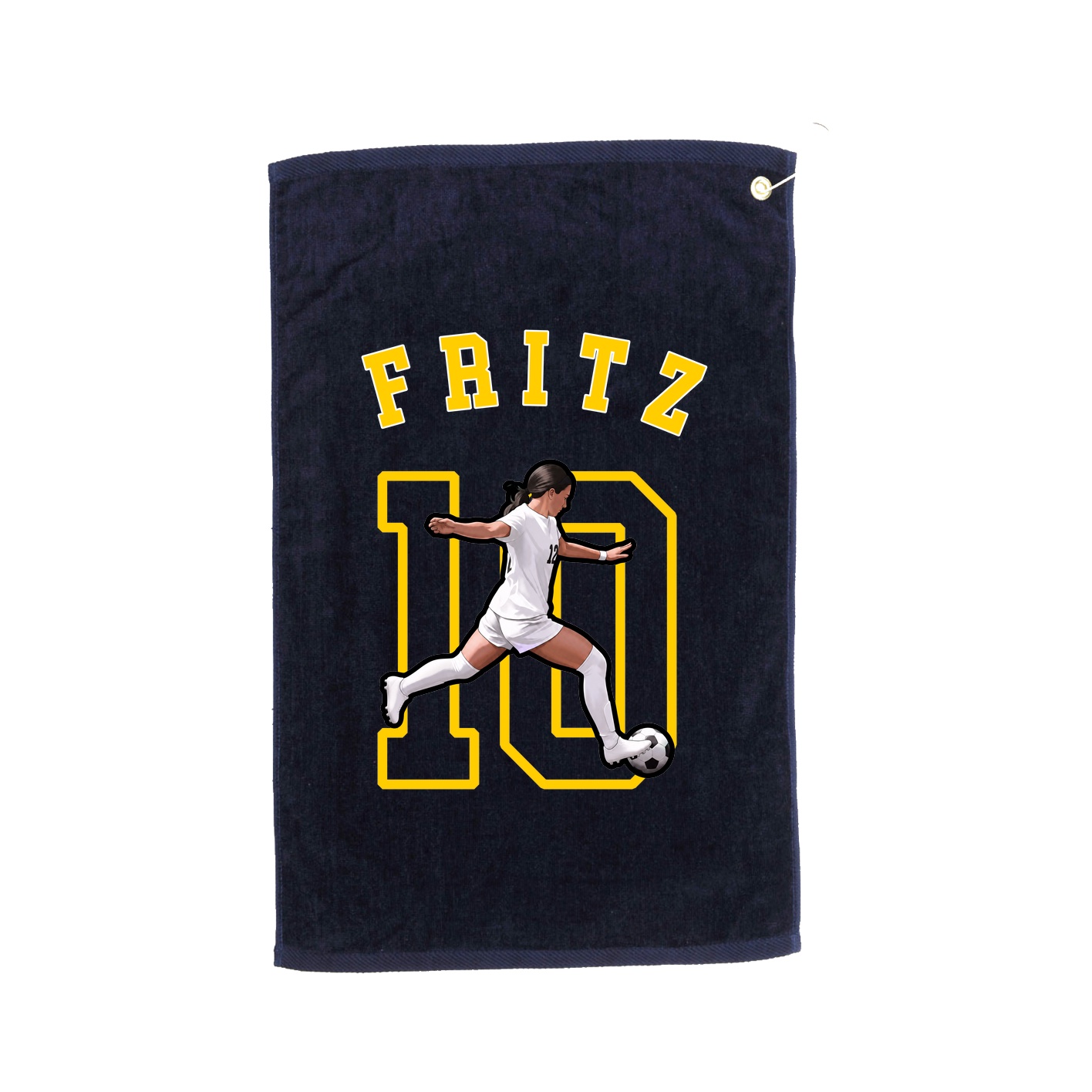 Golf Towel — Shirsey Arch in Navy