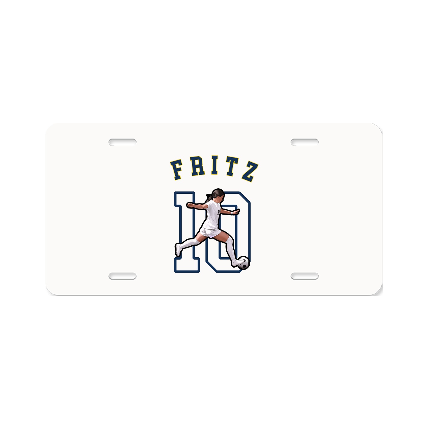 License Plate — Shirsey Arch in Classic