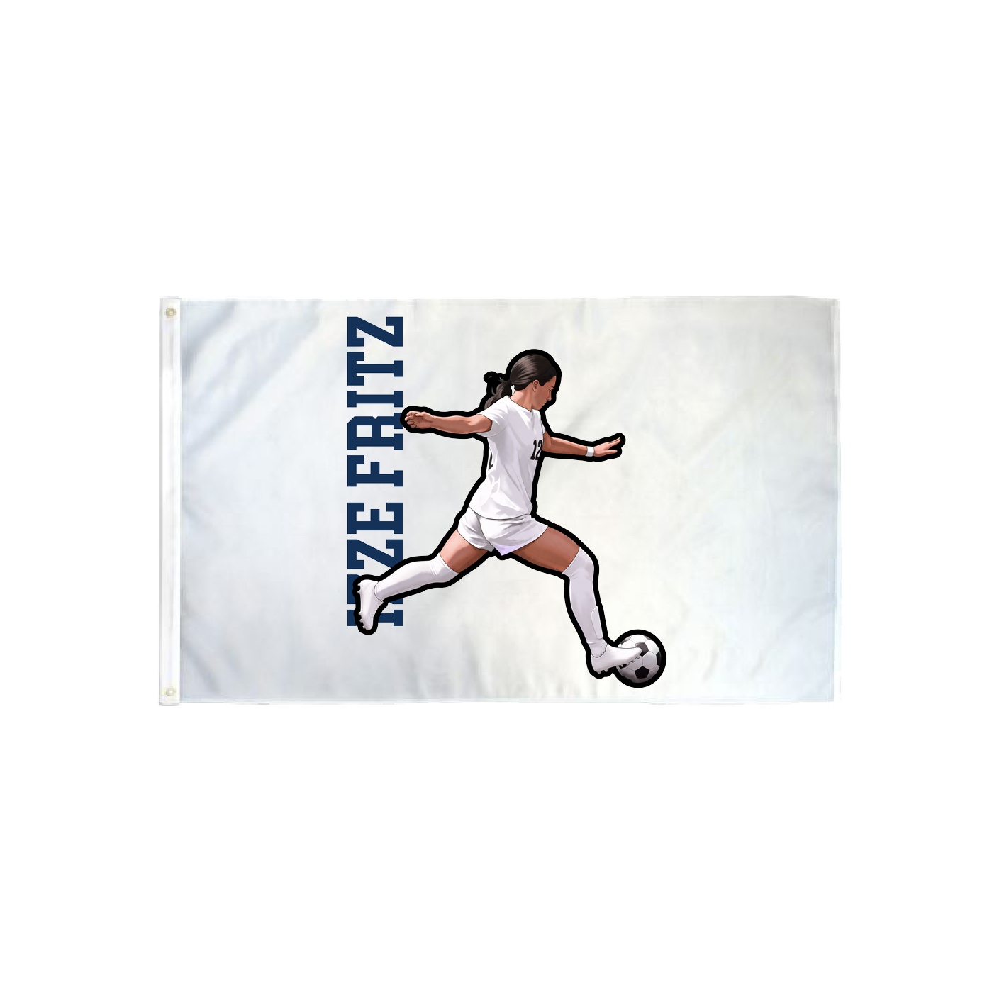 3x5 Flag — Name Vertical in Classic