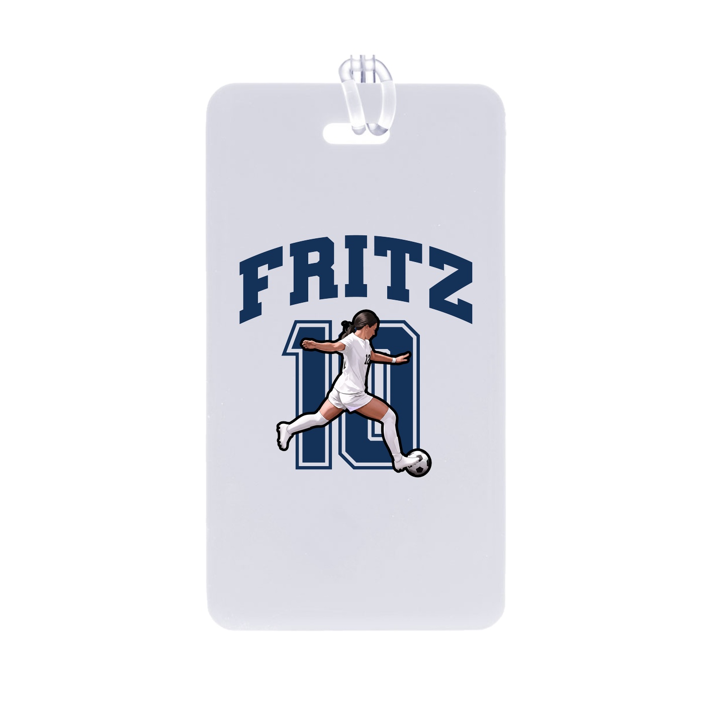Bag Tag — Number in Classic