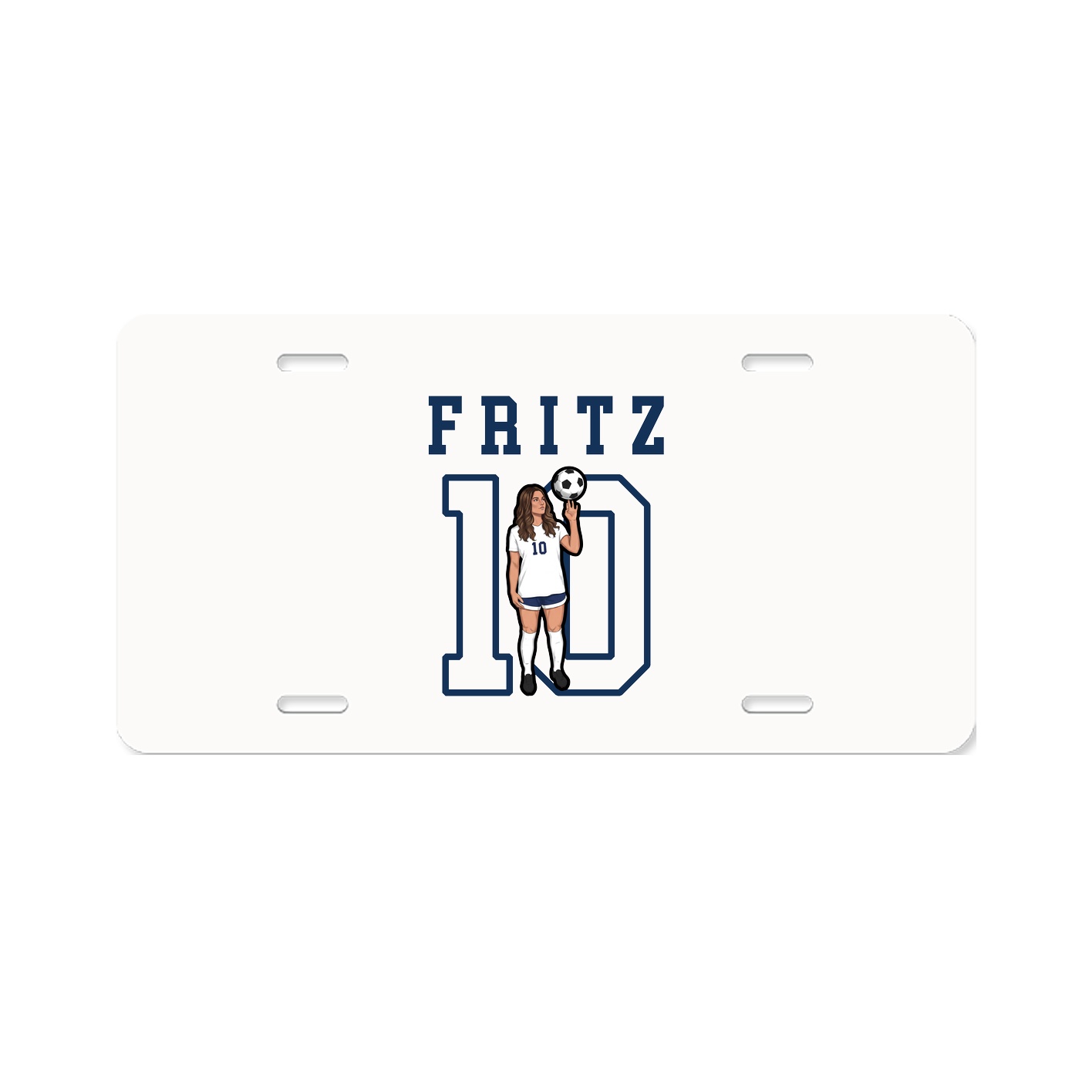 License Plate — Shirsey in Classic