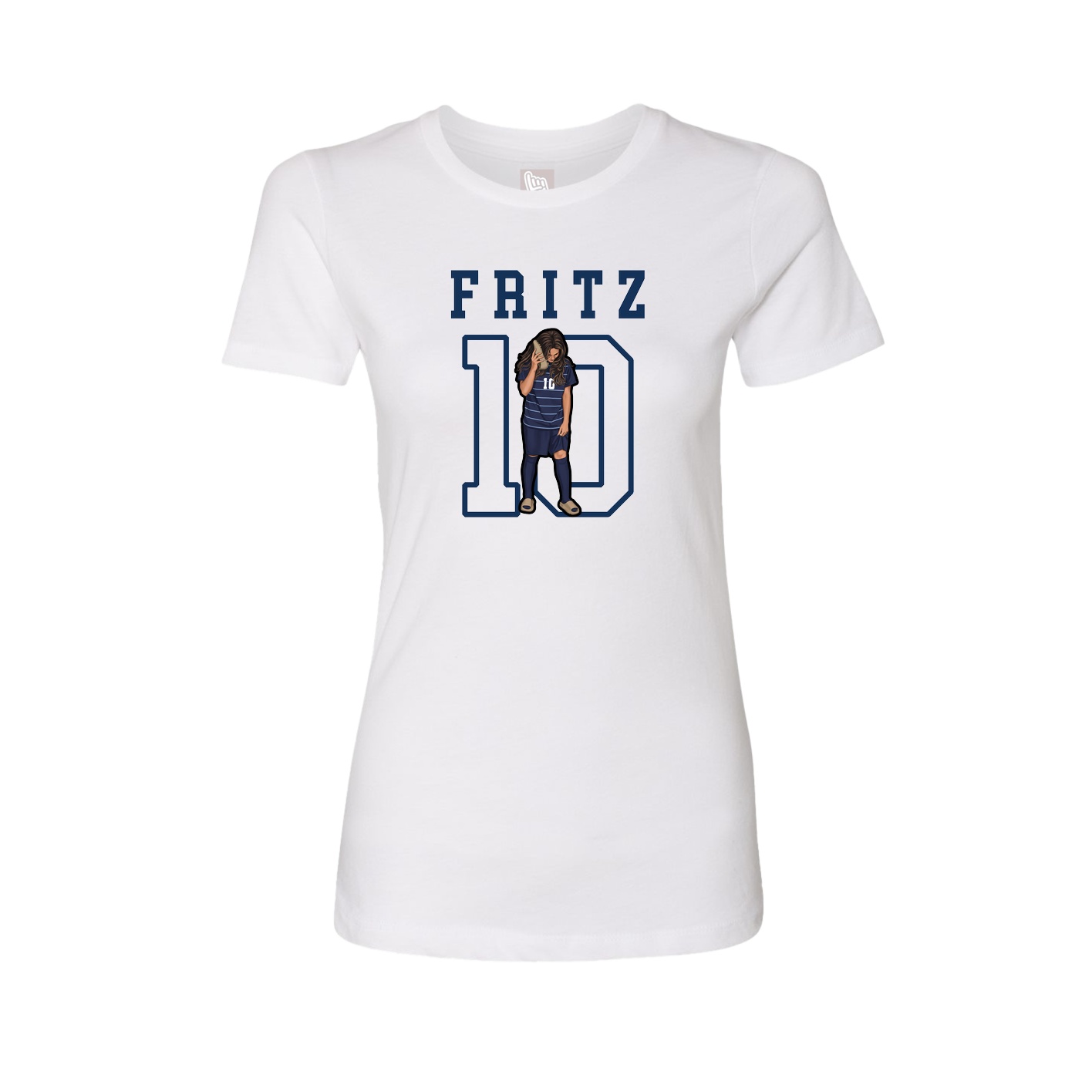 Fitted Women's Tee — Shirsey in White