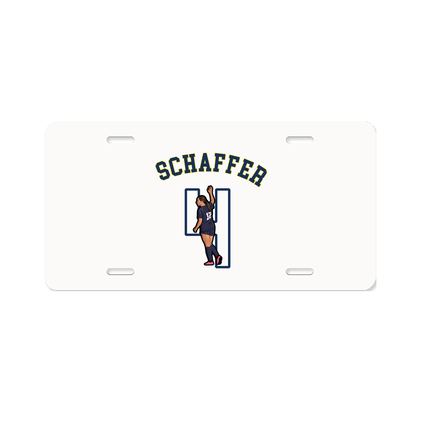 License Plate — Shirsey Arch in Classic