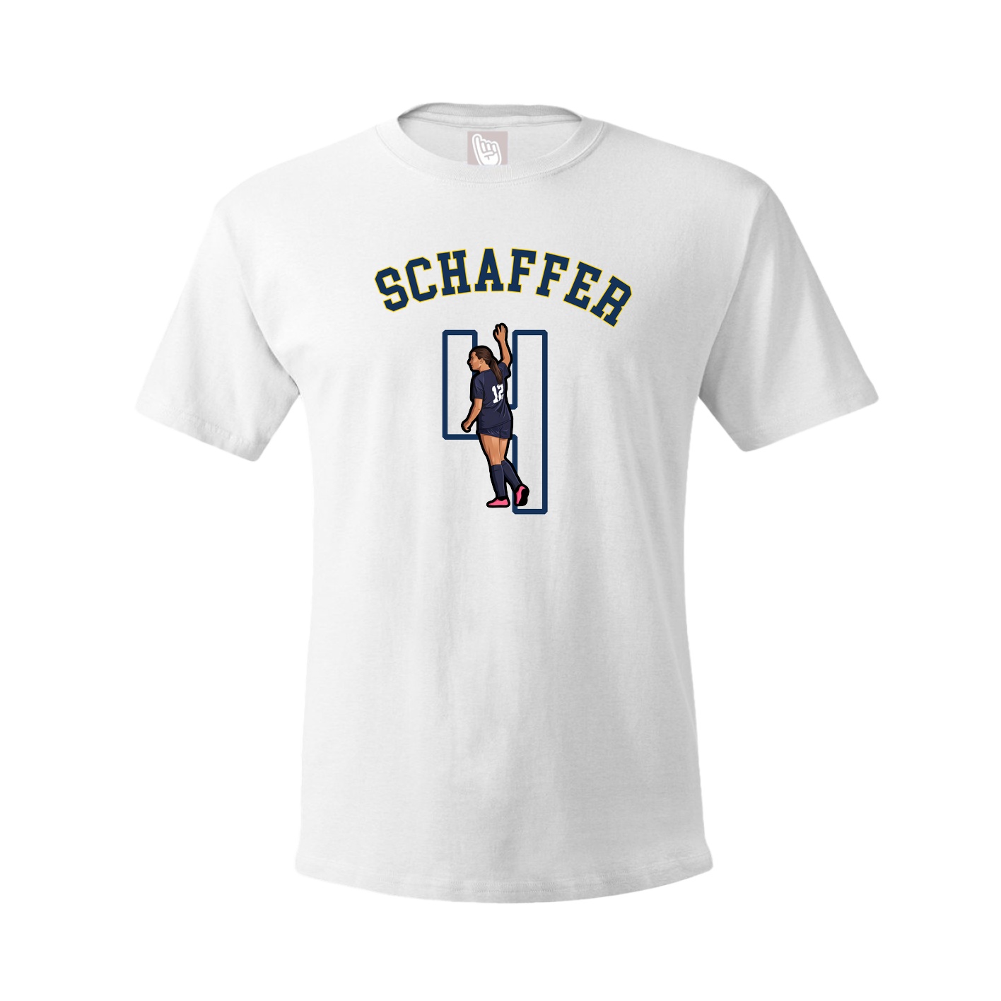 Tee — Shirsey Arch in White