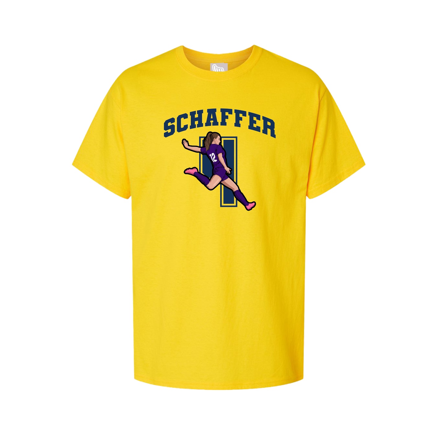 Tee — Number in Gold