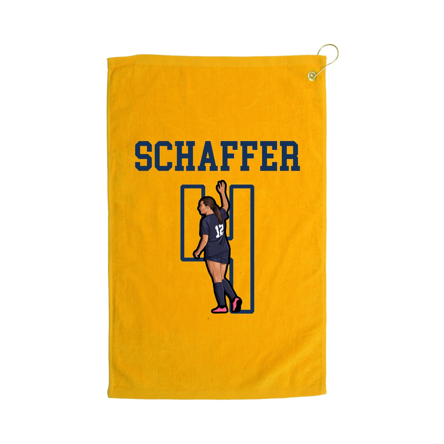 Golf Towel — Shirsey in Gold
