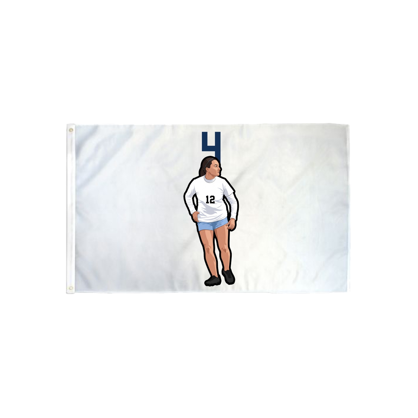 3x5 Flag — Number Top in Classic