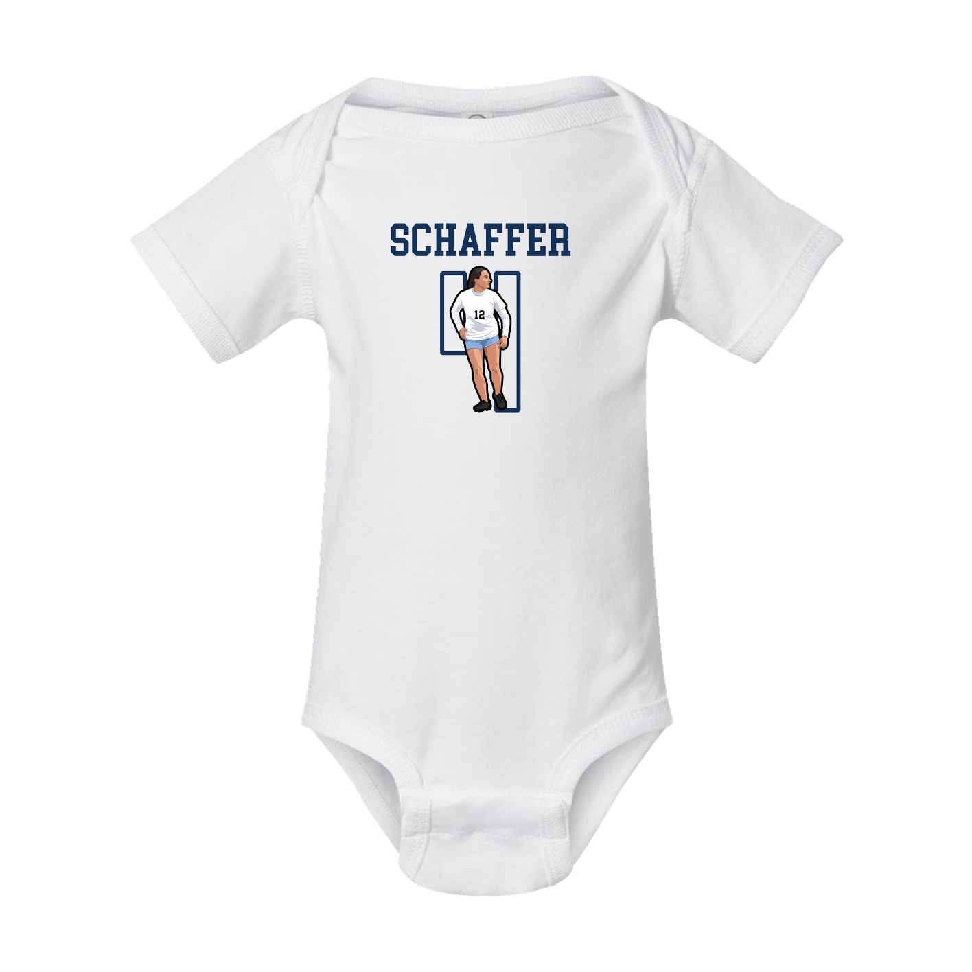 Baby Onesie — Shirsey in White