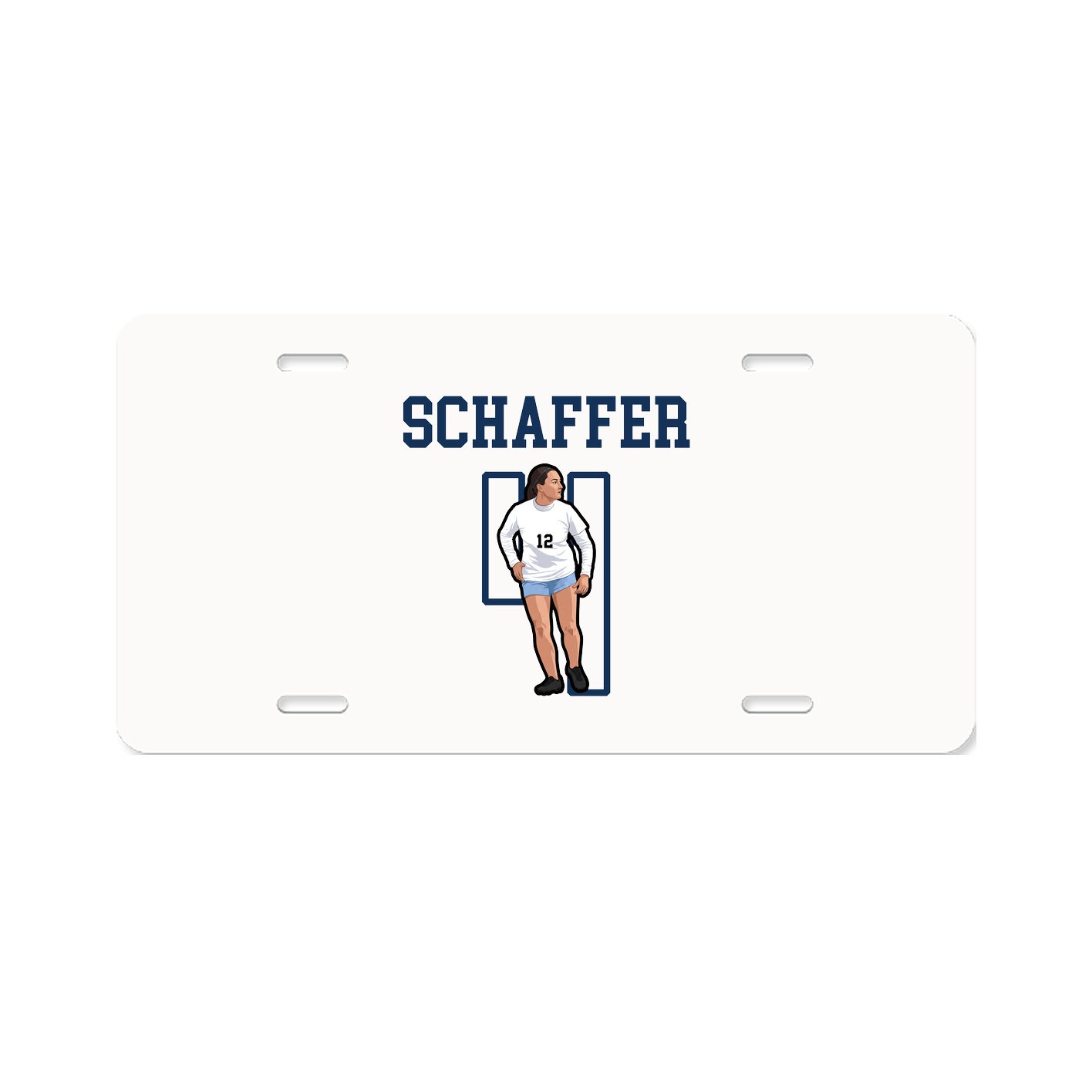 License Plate — Shirsey in Classic