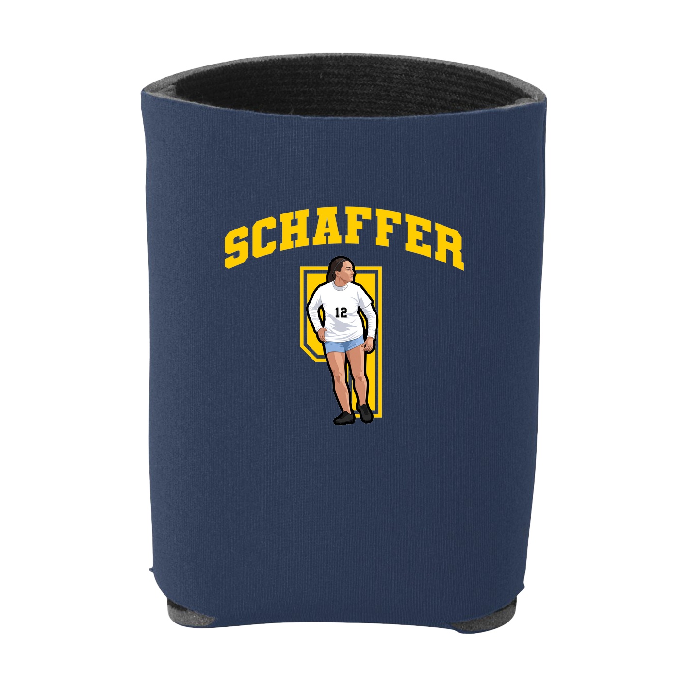 Can Holder — Number in Navy