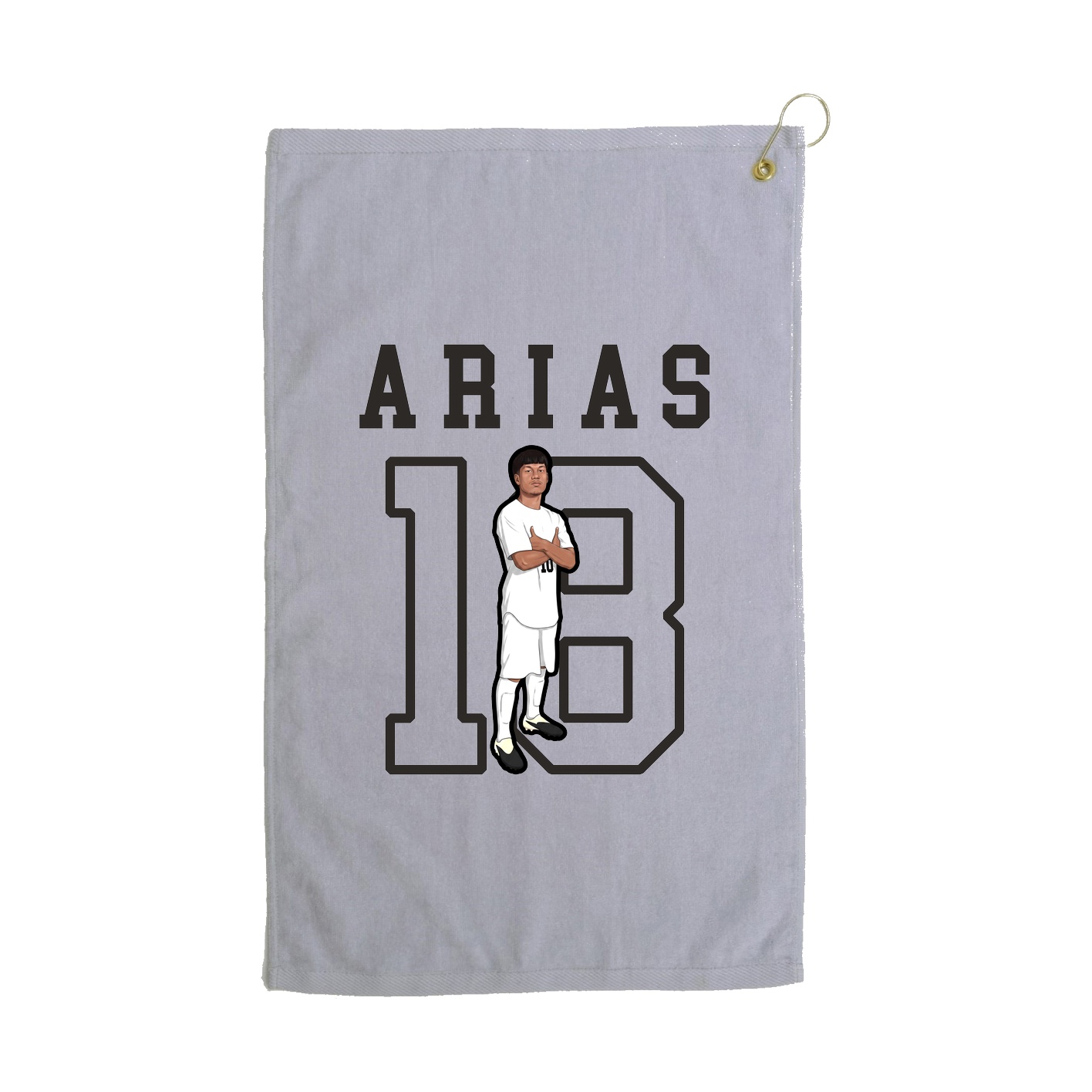 Golf Towel — Shirsey in Grey