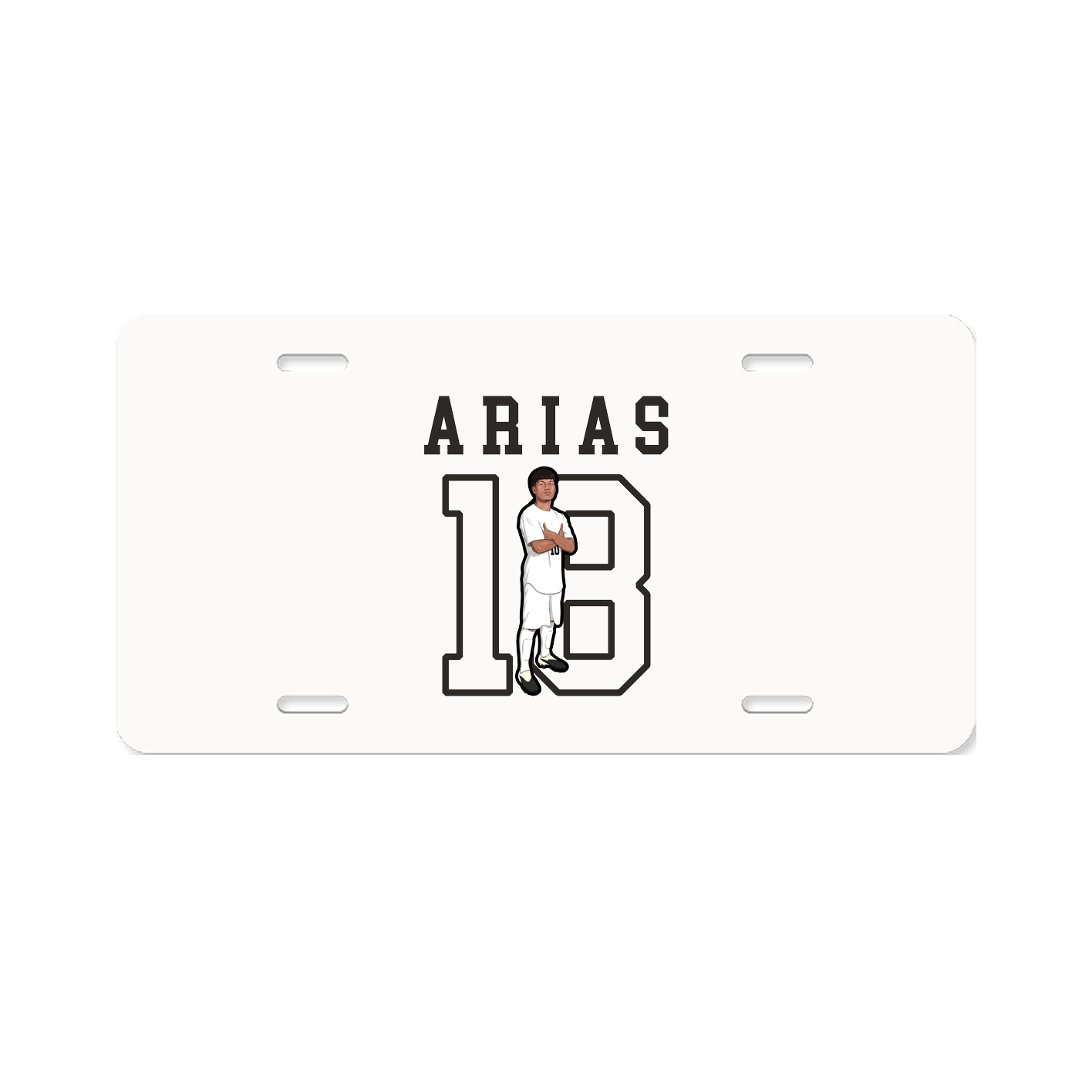 License Plate — Shirsey in Classic