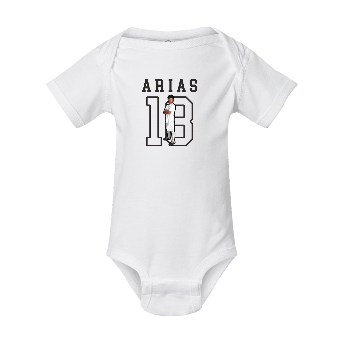 Baby Onesie — Shirsey in White