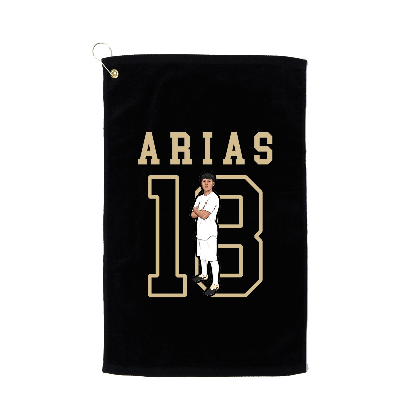 Golf Towel — Shirsey in Black