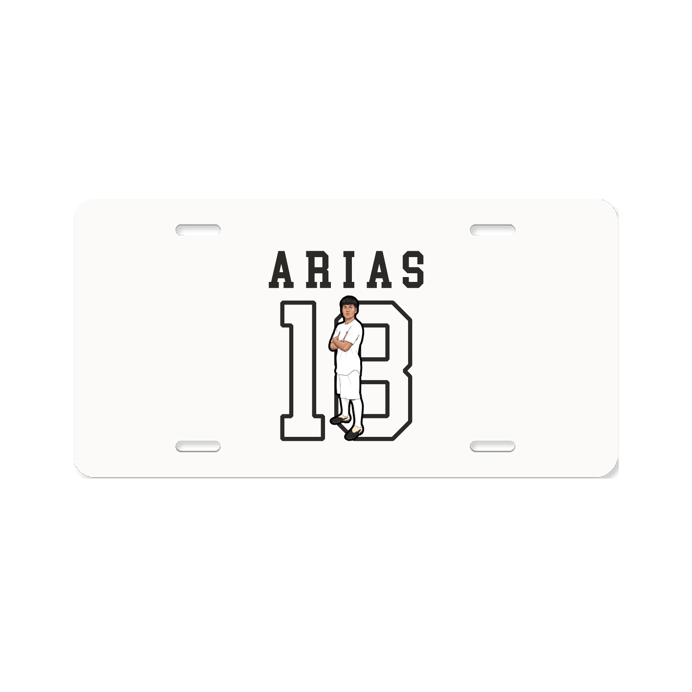 License Plate — Shirsey in Classic