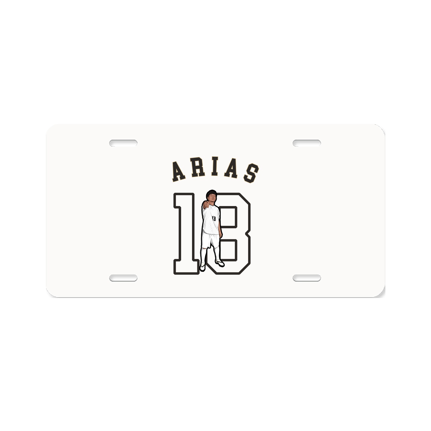 License Plate — Shirsey Arch in Classic