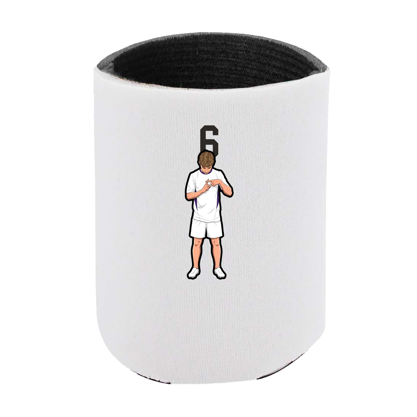 Can Holder — Number Top in White