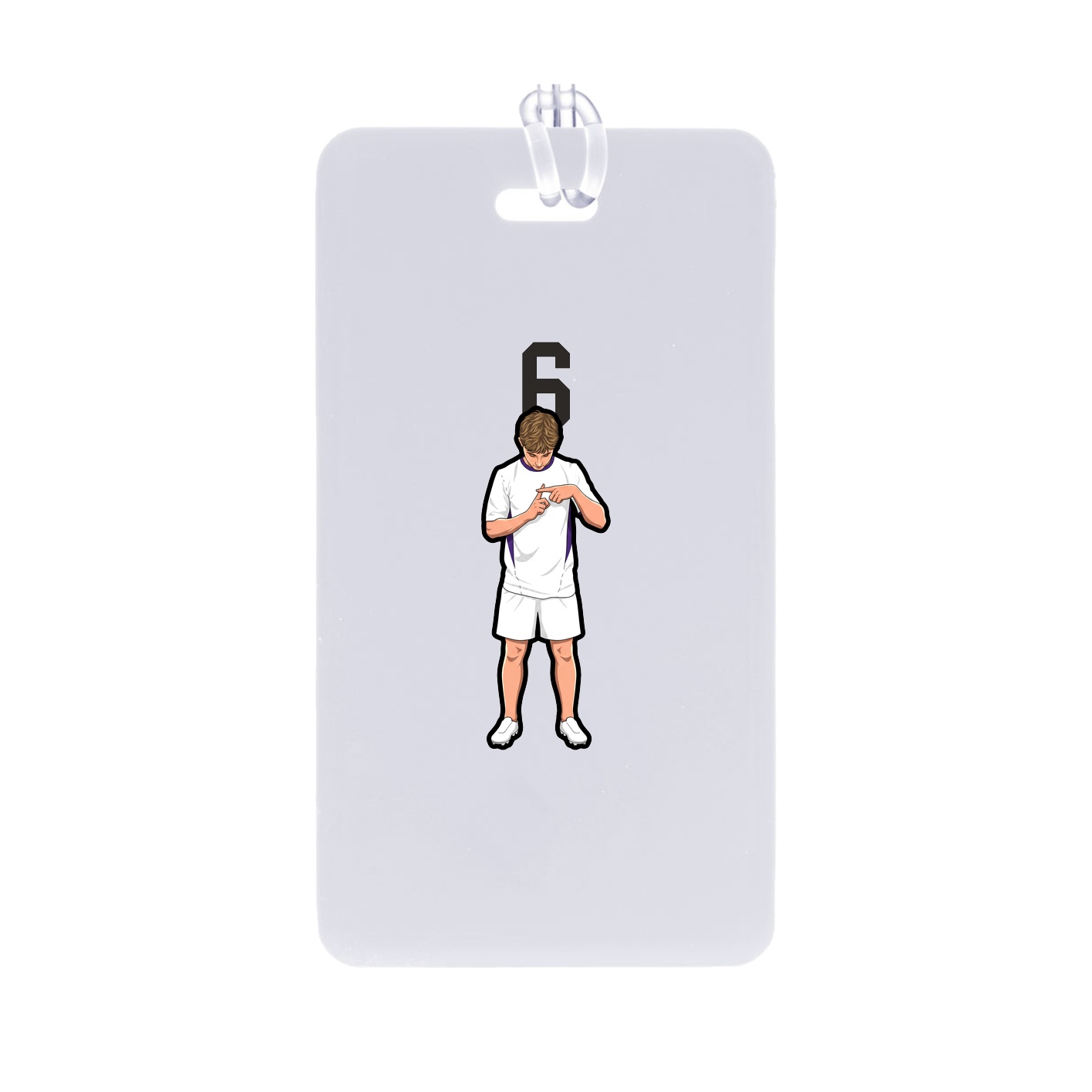 Bag Tag — Number Top in Classic