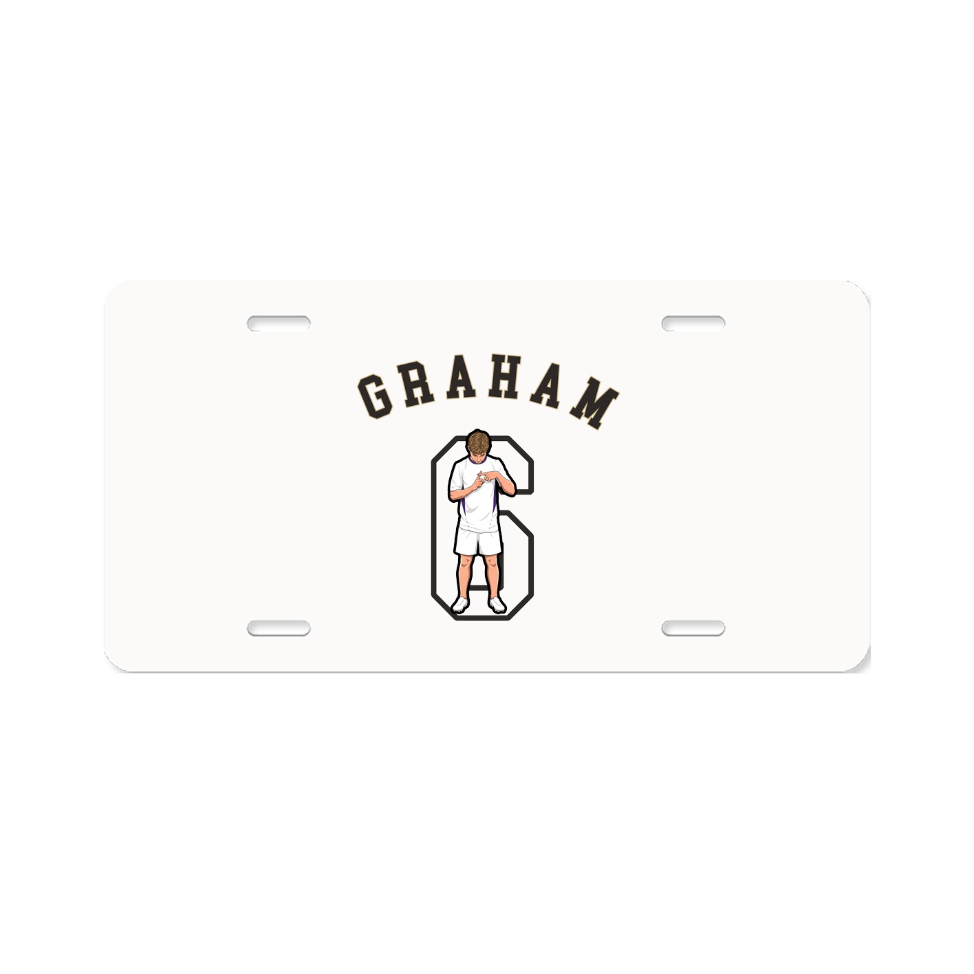 License Plate — Shirsey Arch in Classic