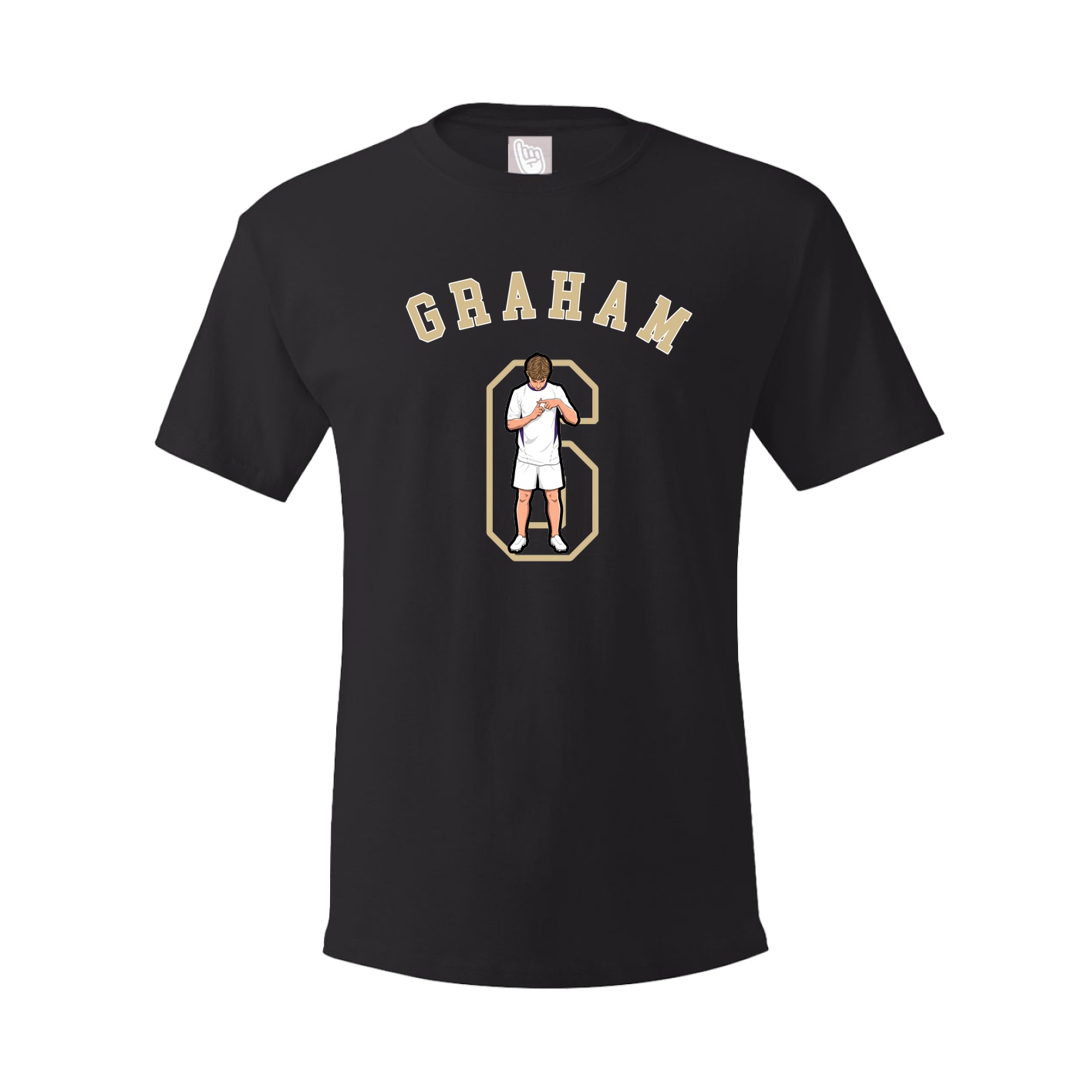 Youth Tee — Shirsey Arch in Black