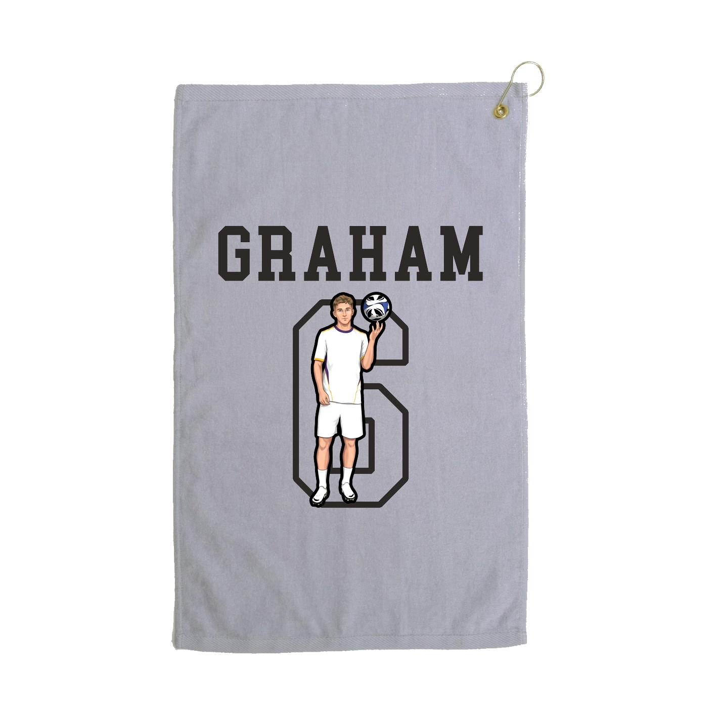 Golf Towel — Shirsey in Grey