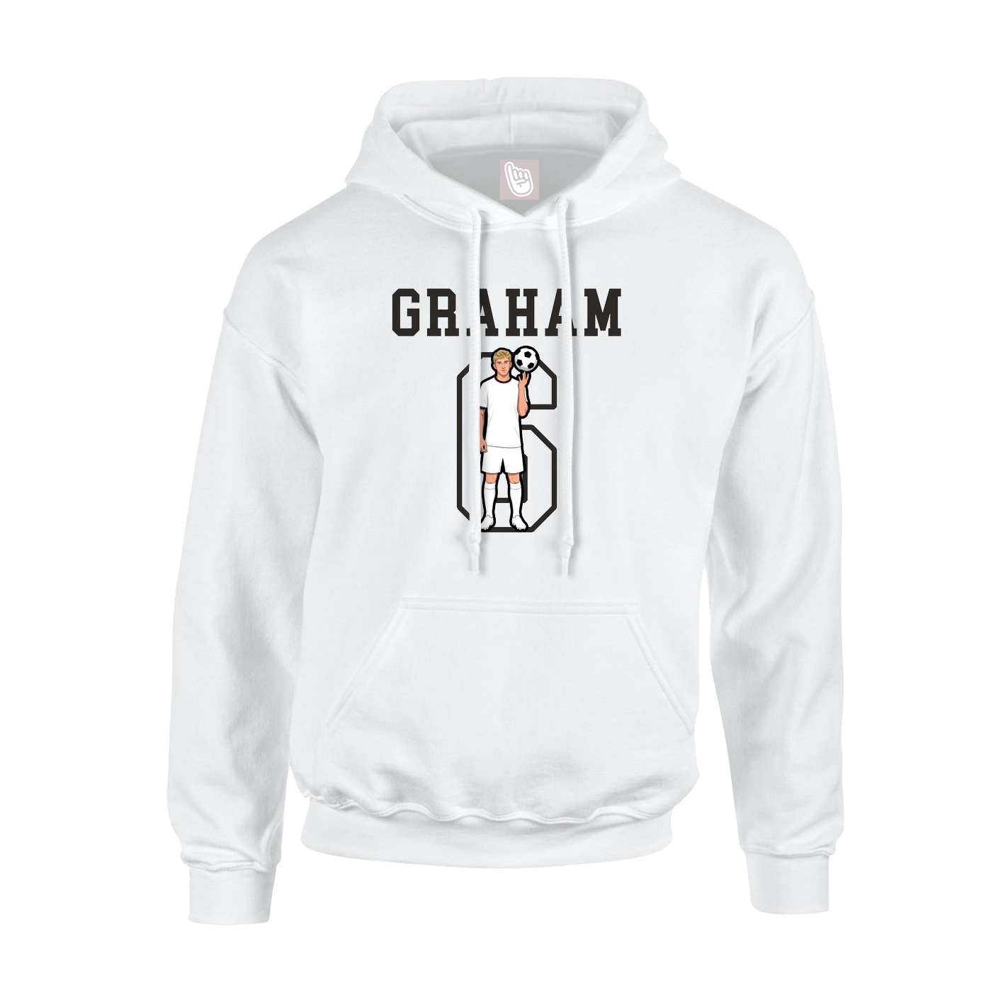 Youth Hoodie — Shirsey in White
