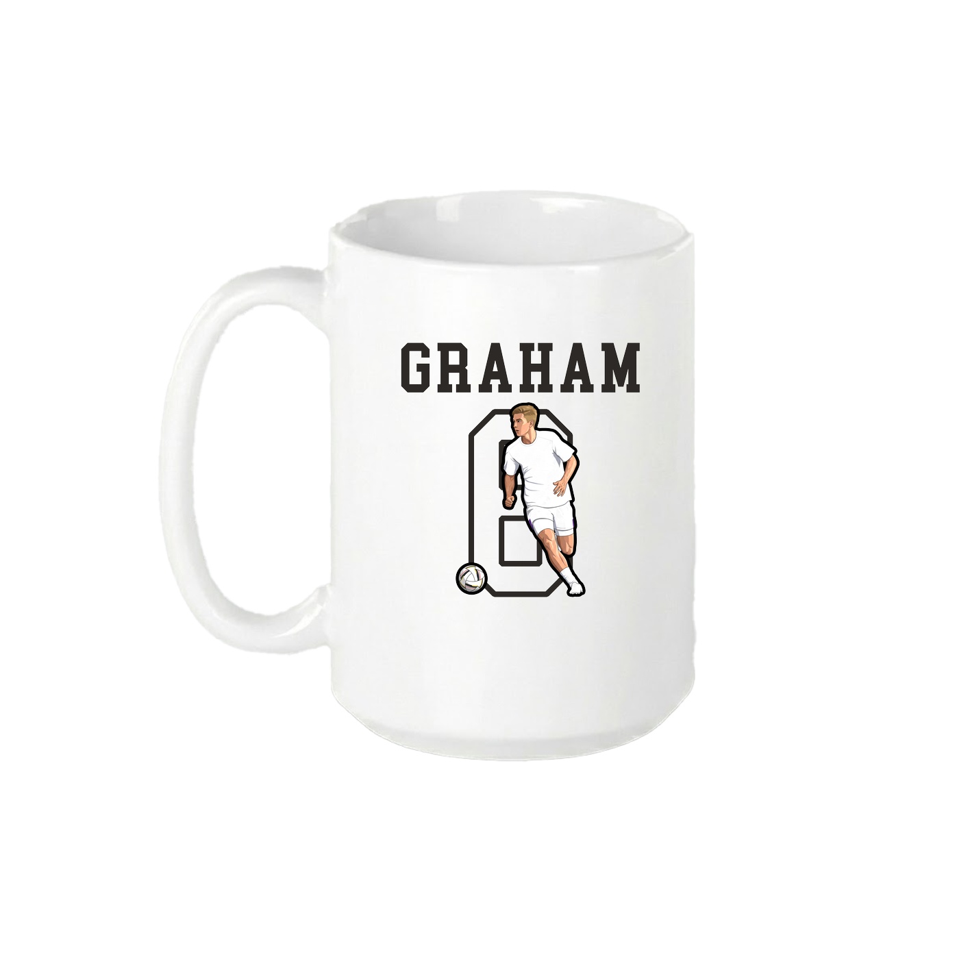 15oz Coffee Mug — Shirsey in White