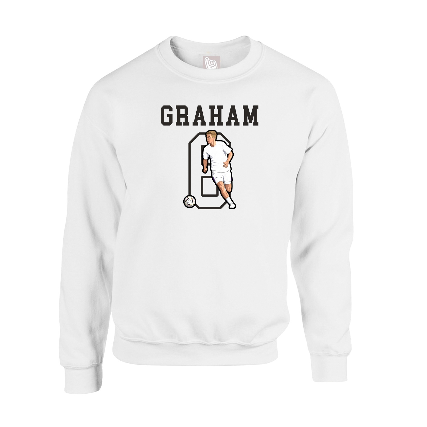Fleece Crew — Shirsey in White
