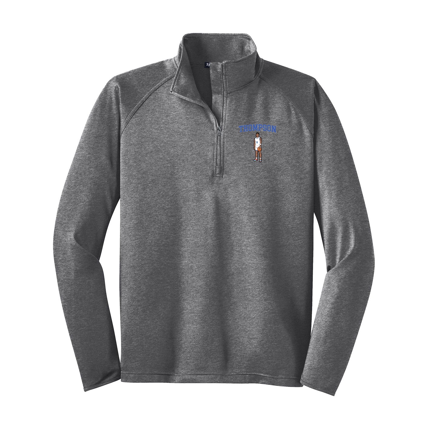 Q-Zip Pullover — Shirsey in Grey