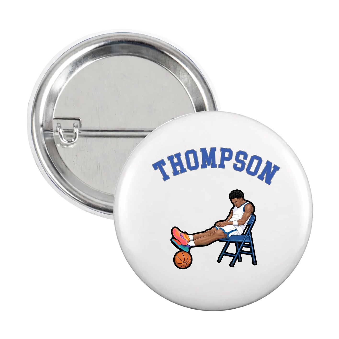Game Day Button — Shirsey Arch in White