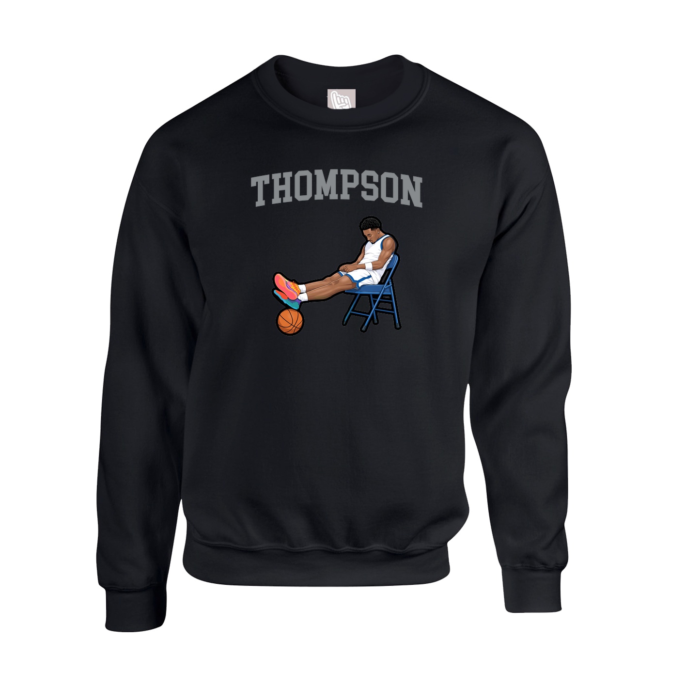 Fleece Crew — Shirsey in Black