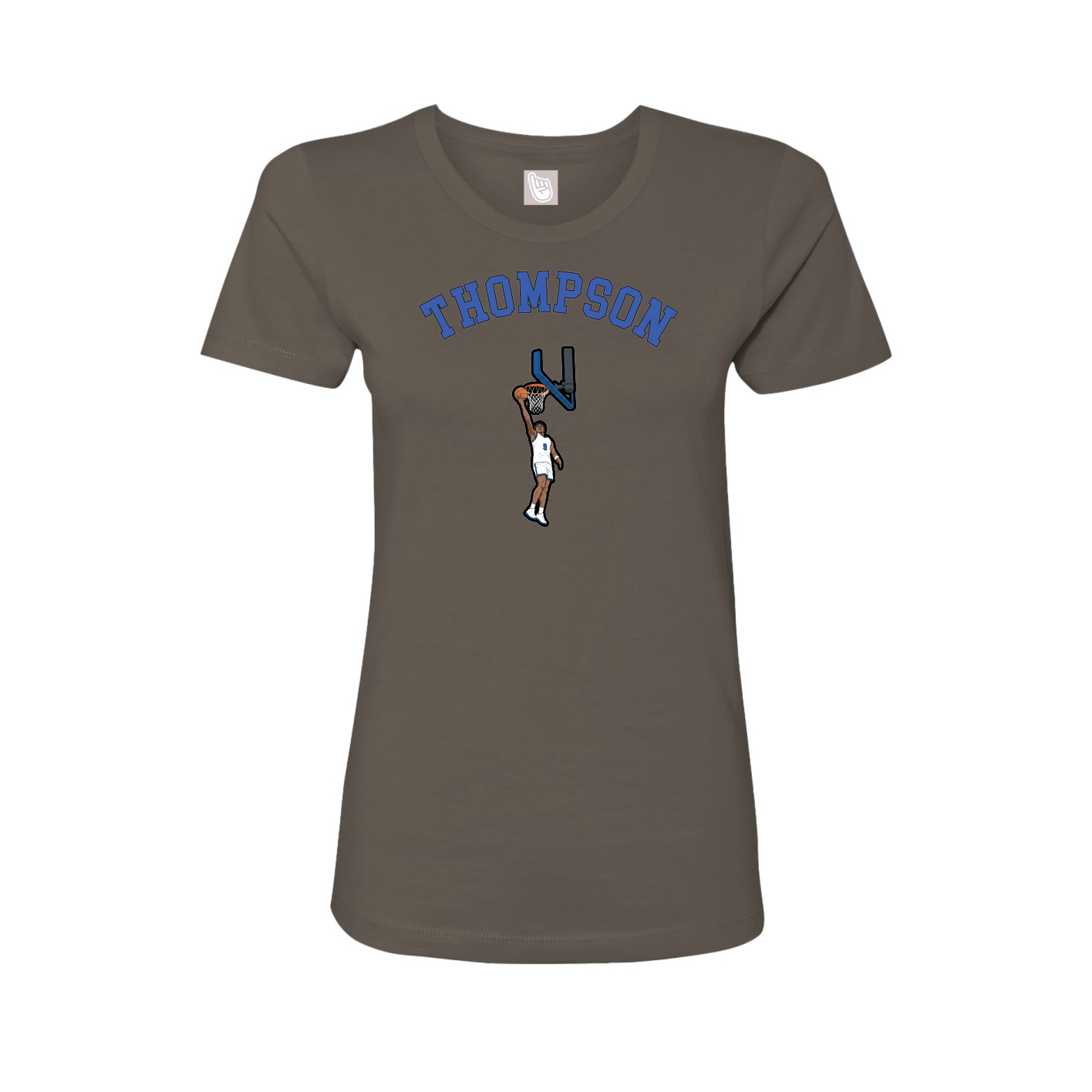 Fitted Women's Tee — Shirsey Arch in Grey
