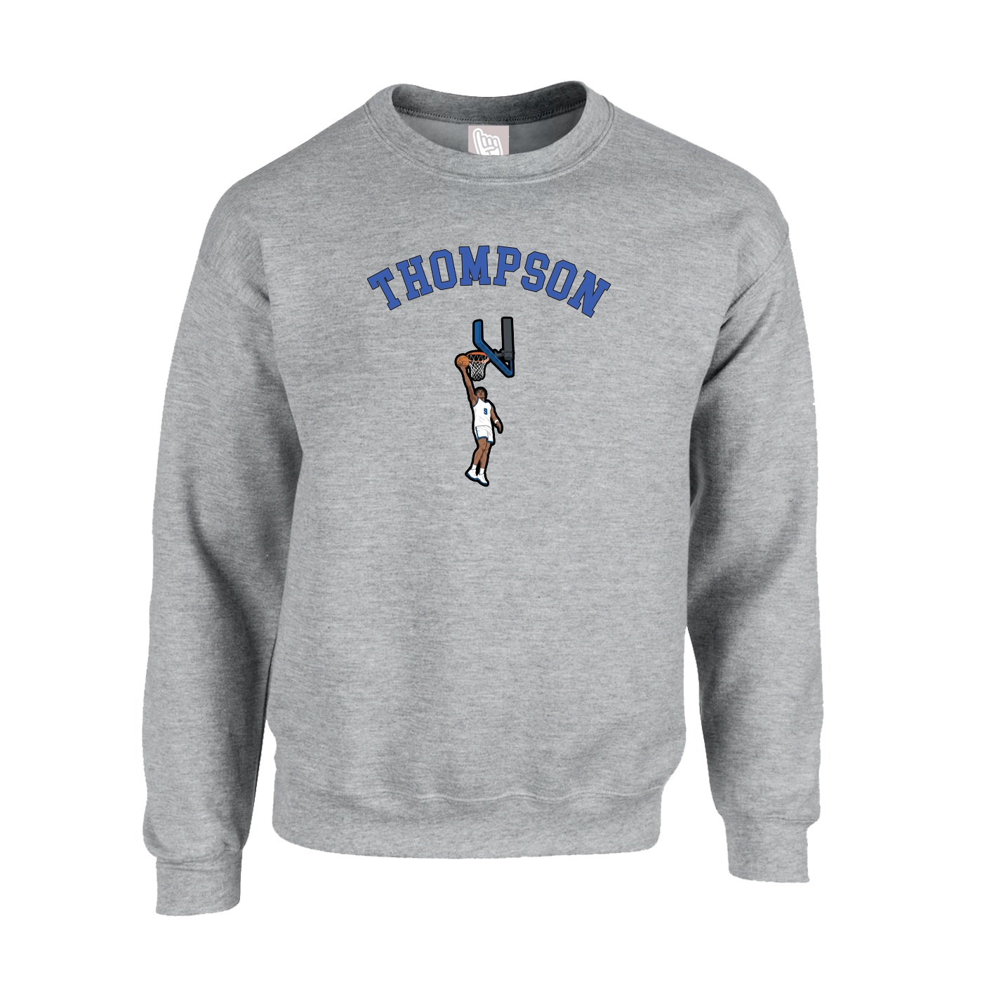 Fleece Crew — Shirsey Arch in Grey