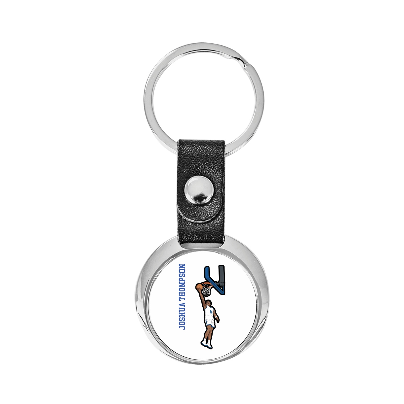 Key Chain — Name Vertical in Classic