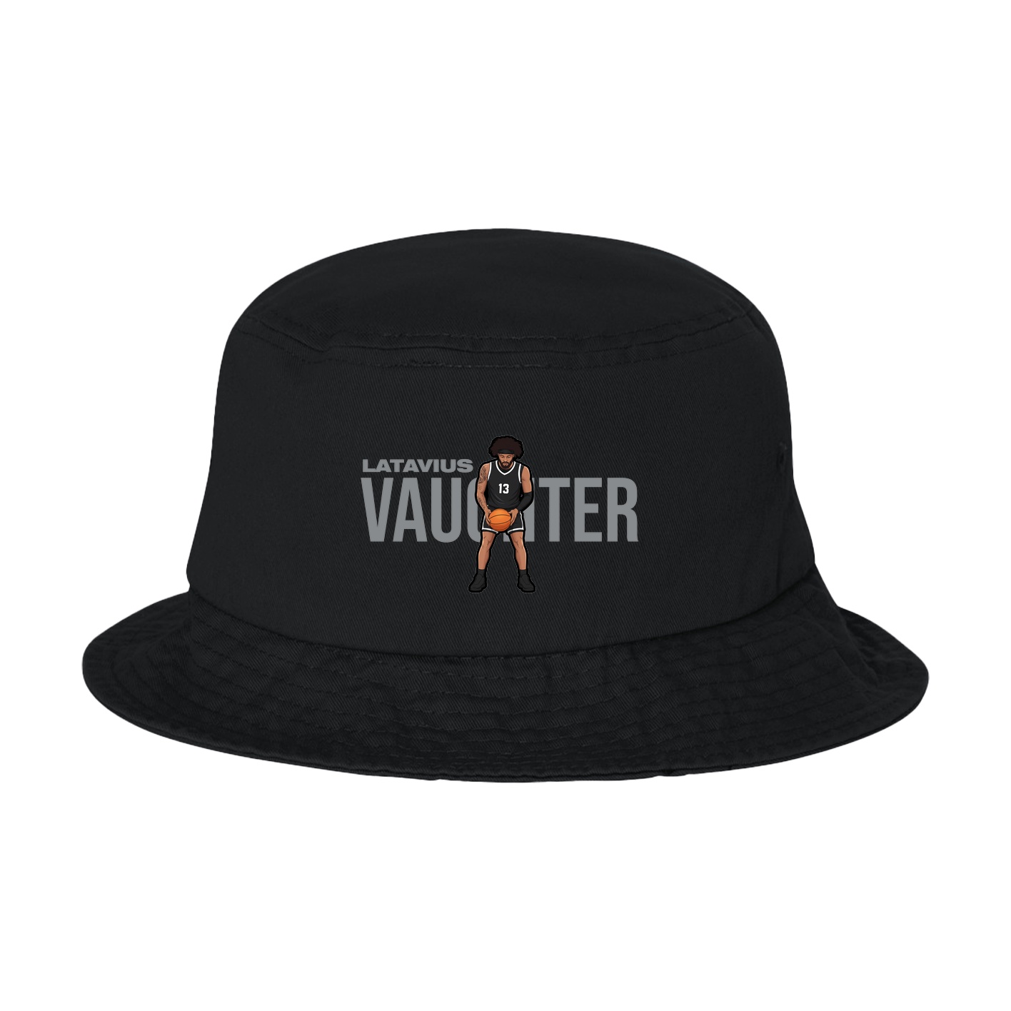 Bucket Cap — Player Name in Black