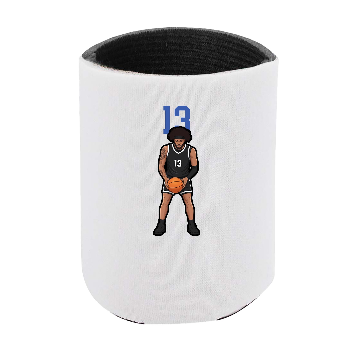 Can Holder — Number Top in White