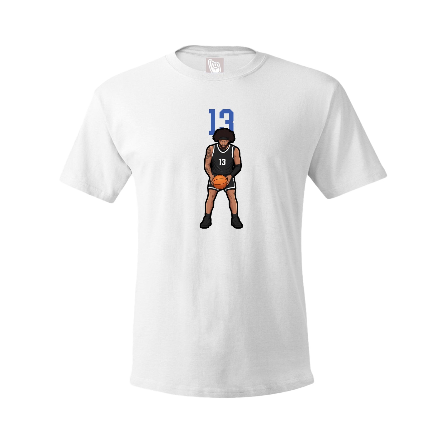 Tee — Number Top in White