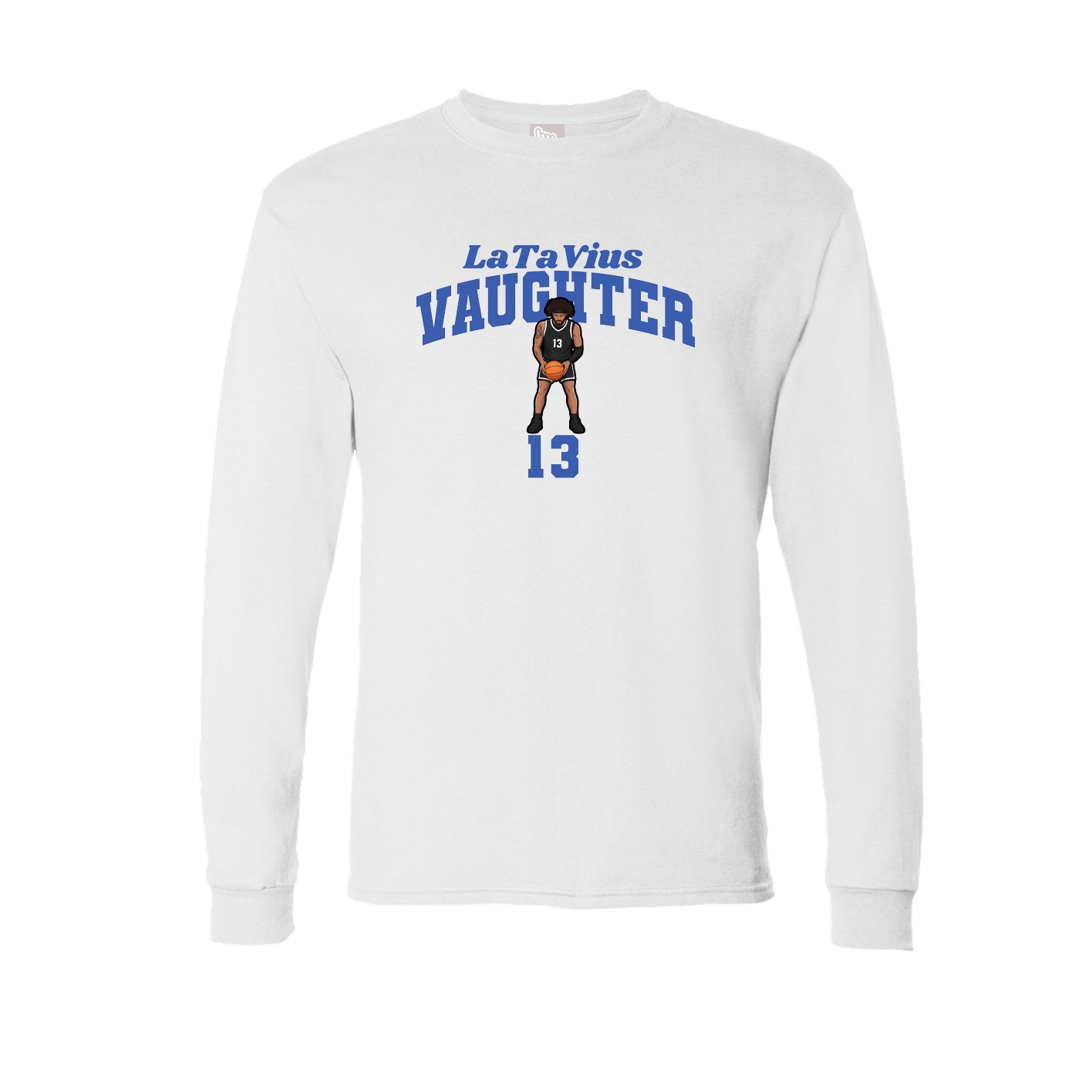 Long Sleeve Tee — Signature Arch in White