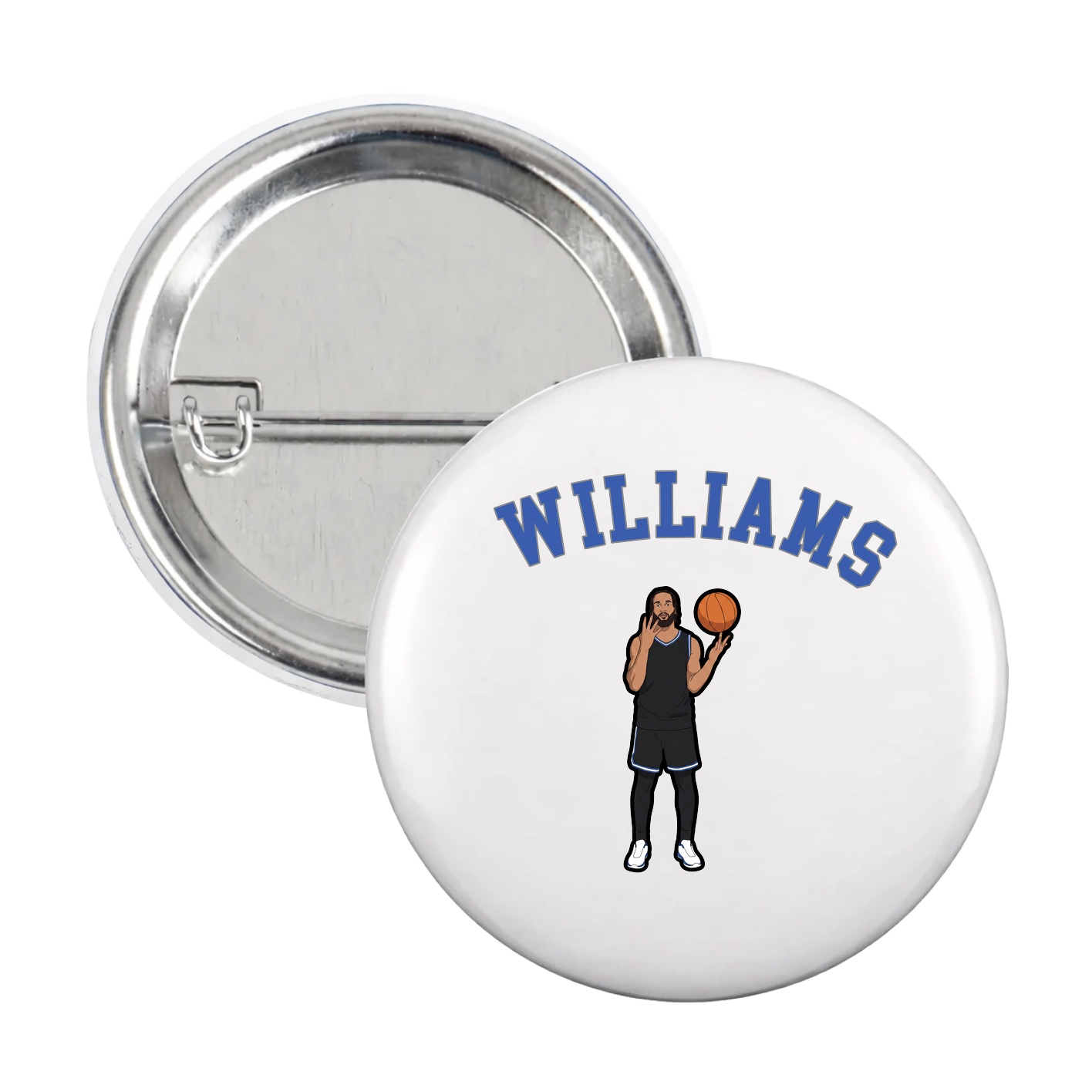 Game Day Button — Shirsey Arch in White