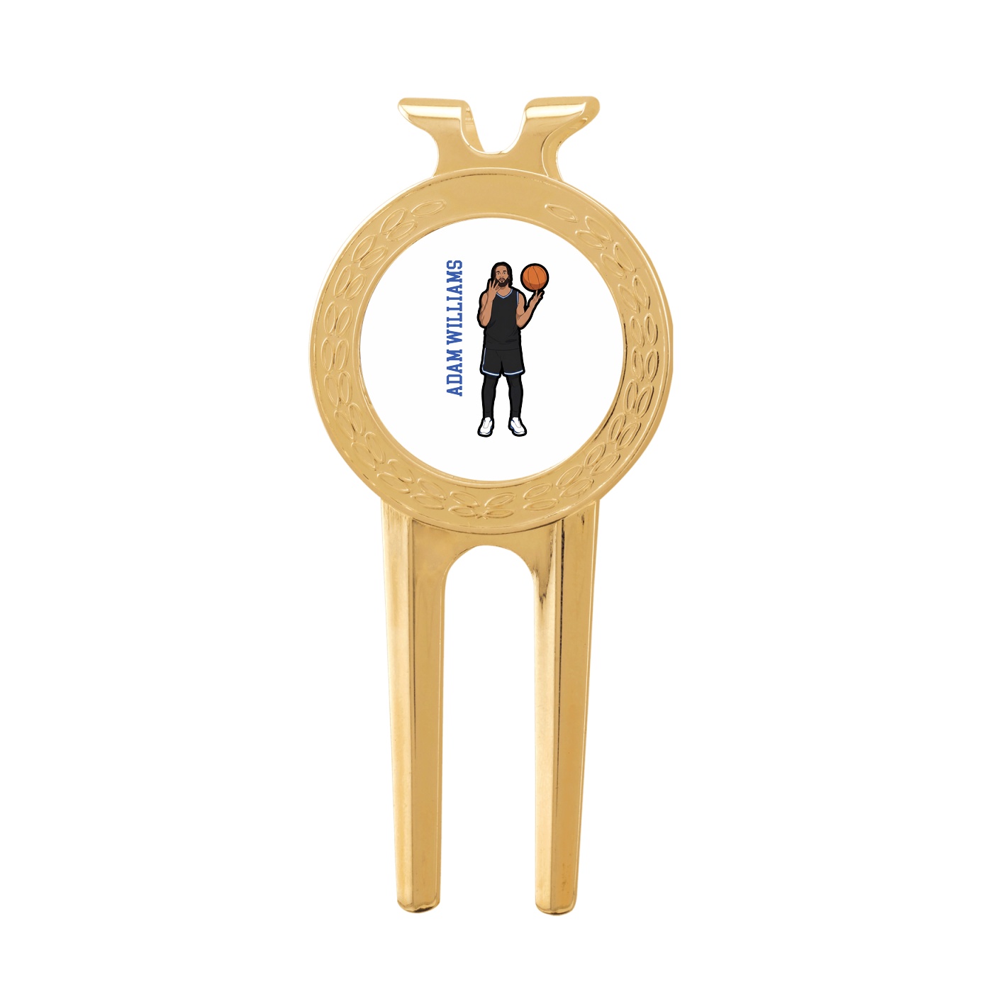 Divot Tool with Ball Marker — Name Vertical in Classic