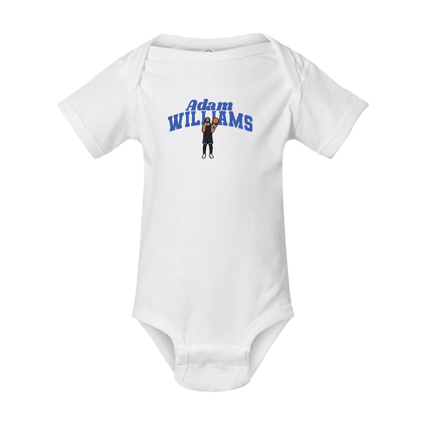 Baby Onesie — Signature Arch in White