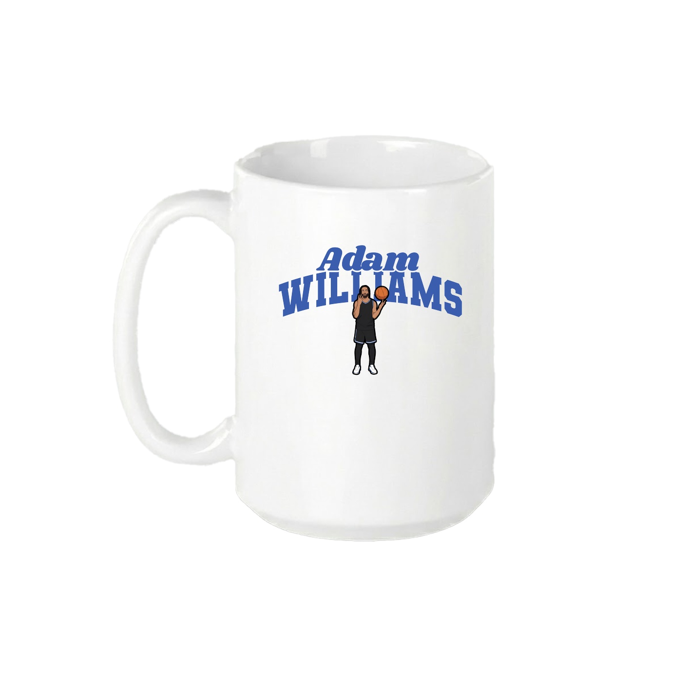 15oz Coffee Mug — Signature Arch in White