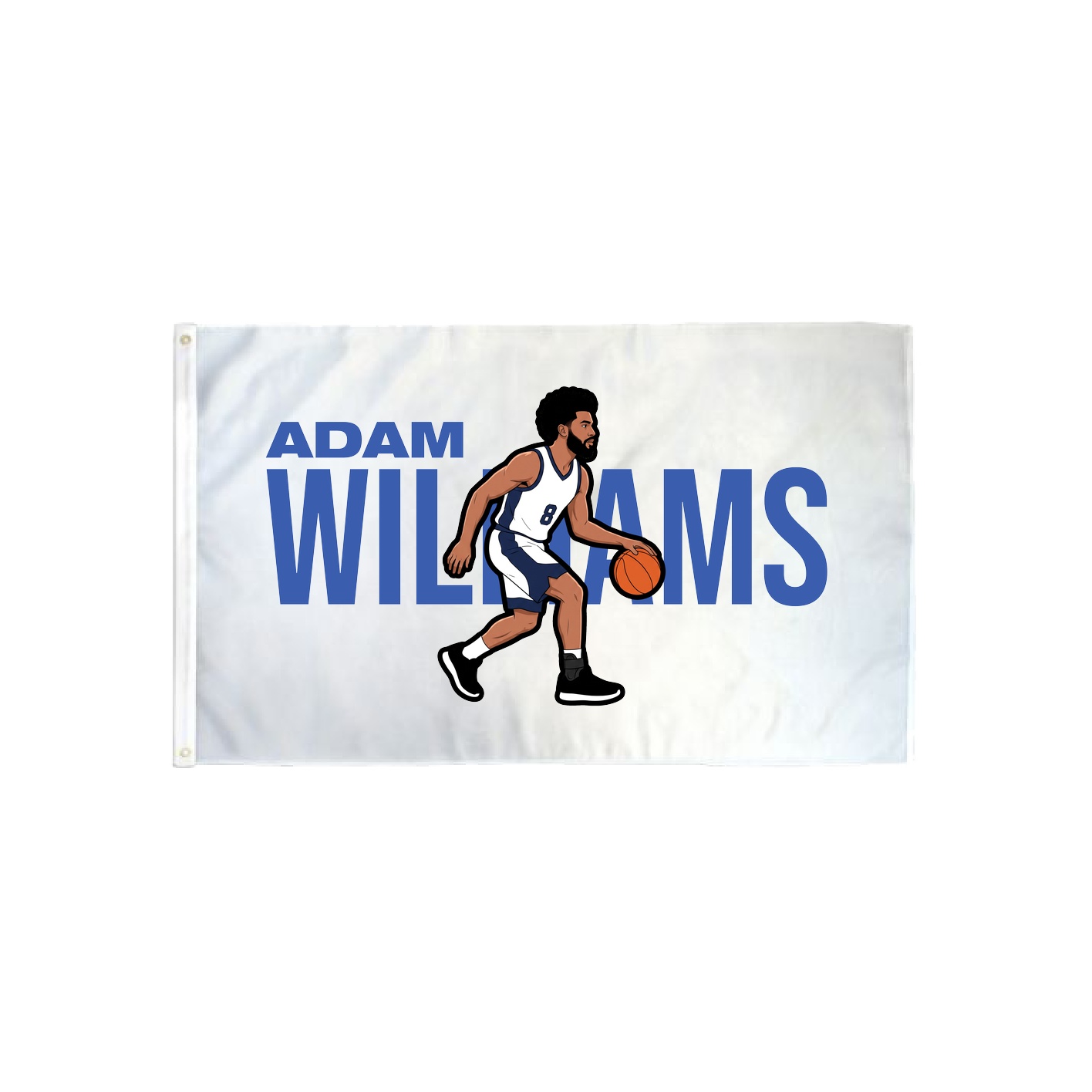3x5 Flag — Player Name in Classic