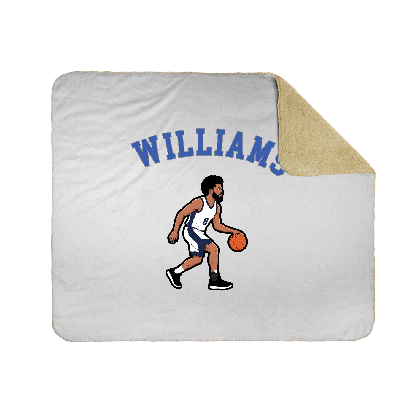Throw Blanket — Shirsey Arch in White