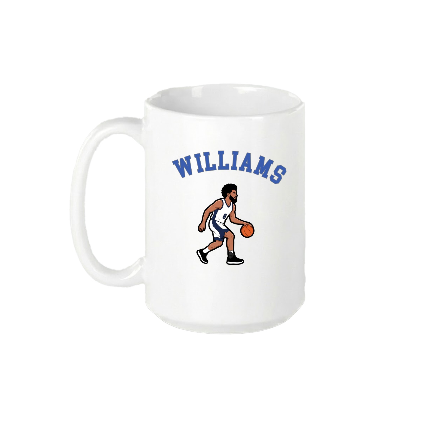 15oz Coffee Mug — Shirsey Arch in White