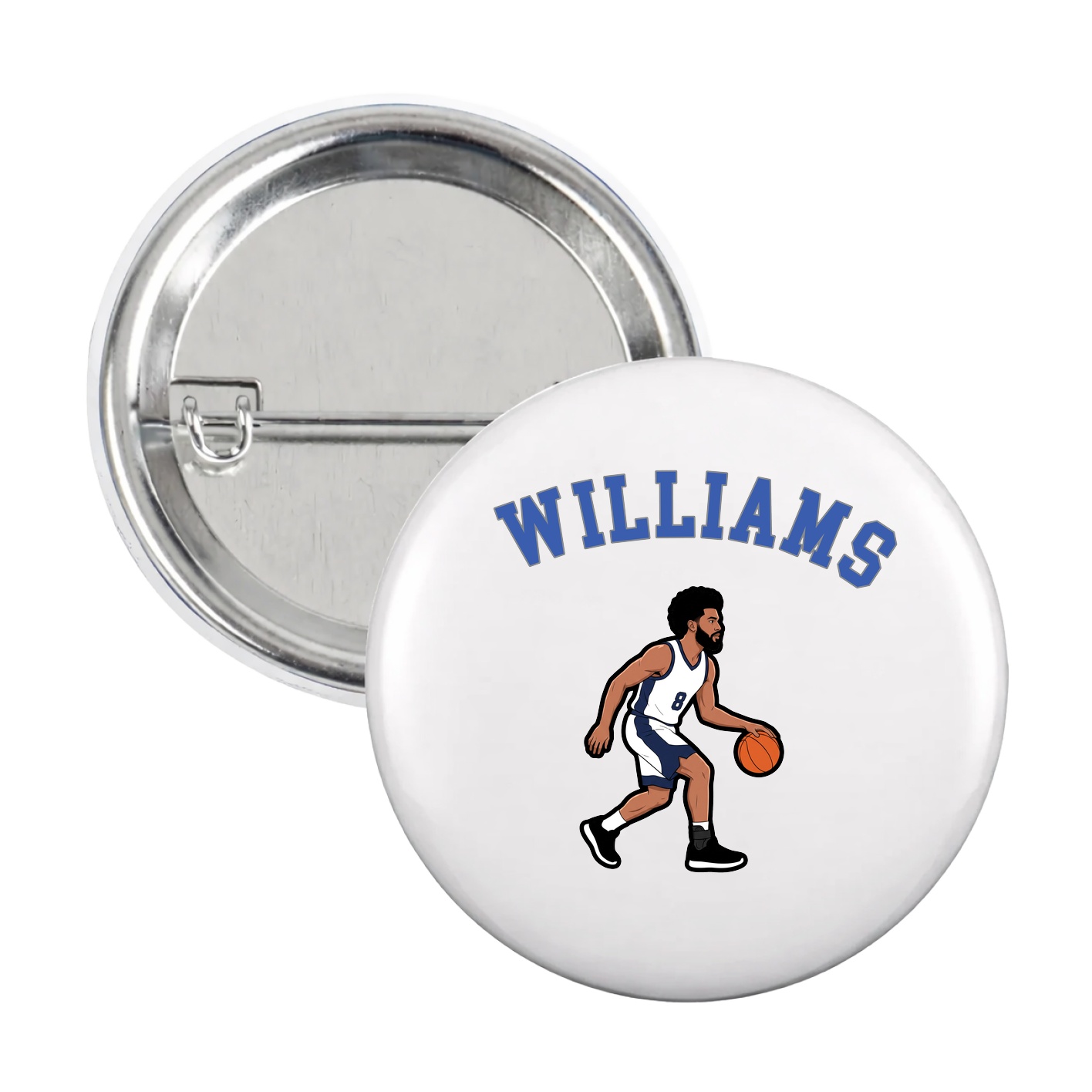 Game Day Button — Shirsey Arch in White