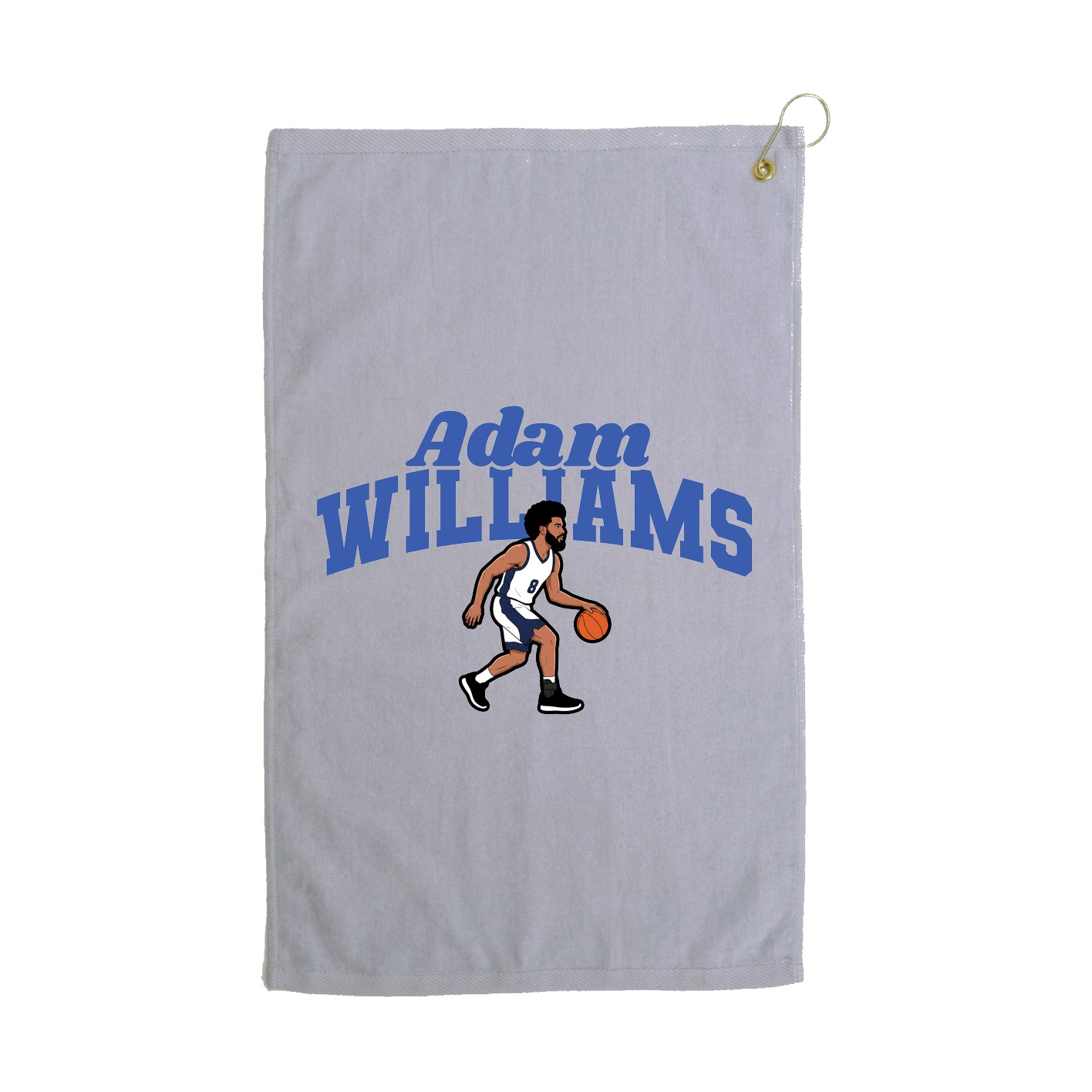 Golf Towel — Signature Arch in Grey