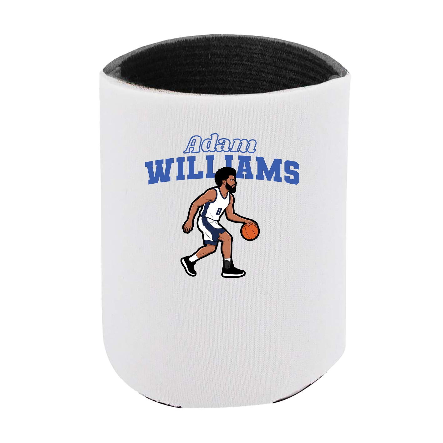 Can Holder — Name Arch in White