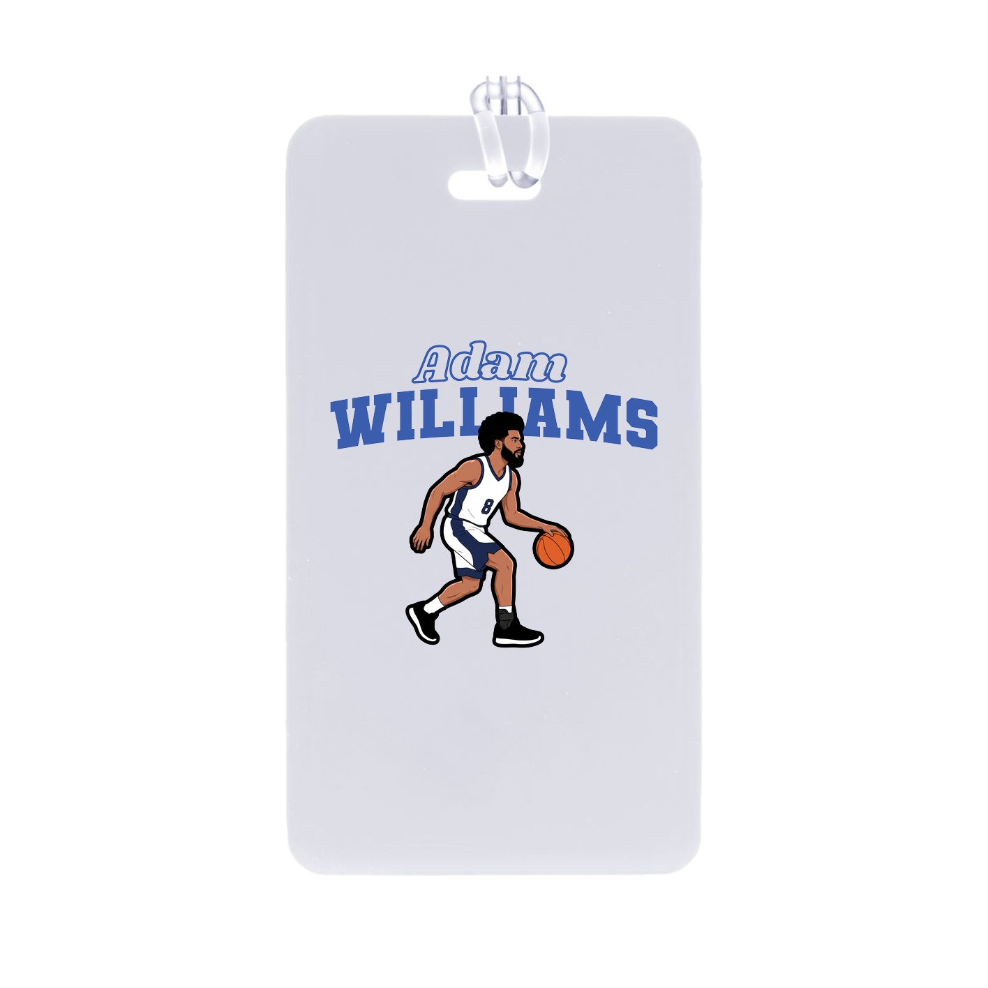 Bag Tag — Name Arch in Classic